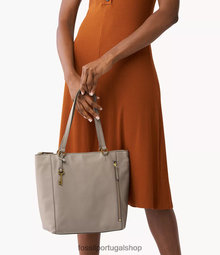 Fossil mulheres compradora tara cinza bolsa 40NJ6Z431
