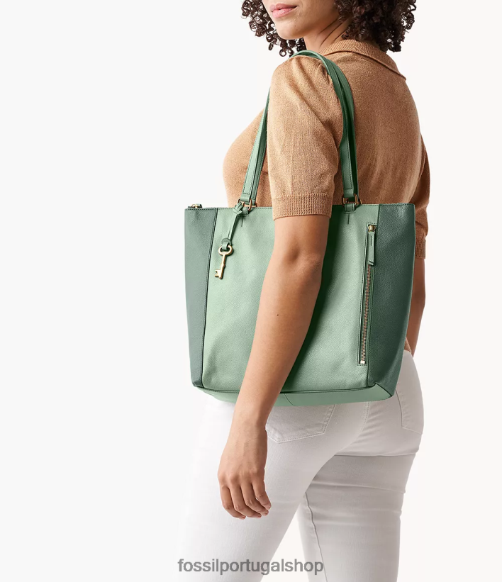 Fossil mulheres compradora tara verde bolsa 40NJ6Z716