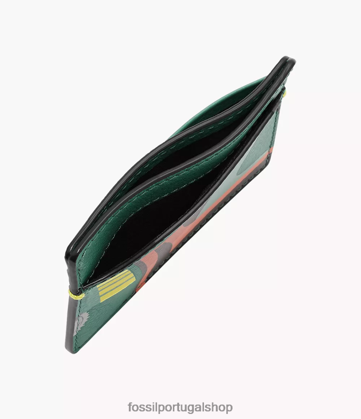 Fossil homens estojo de cartão star wars boba fett verde carteira 40NJ6Z1712