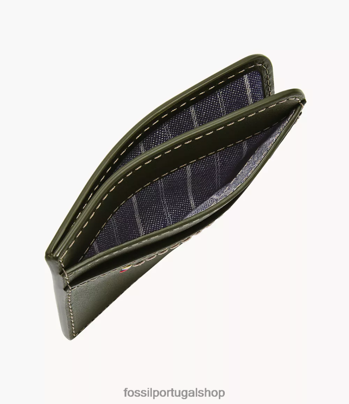 Fossil homens estojo de cartão tremont Oliva carteira 40NJ6Z1723