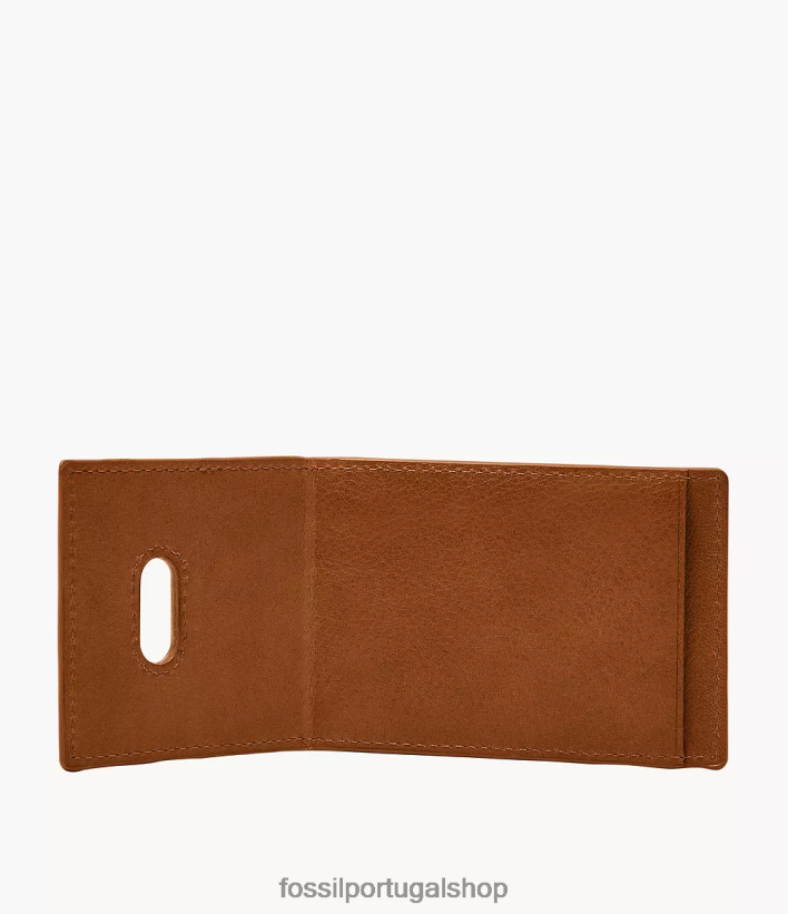 Fossil homens estojo para cartão magnético andrew selim carteira 40NJ6Z1749