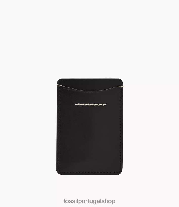 Fossil homens porta cartão Westover preto carteira 40NJ6Z1741