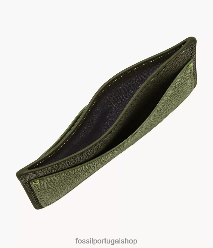 Fossil homens porta cartão anderson multi carteira 40NJ6Z1720