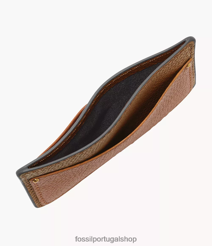 Fossil homens porta cartão anderson multi carteira 40NJ6Z1728