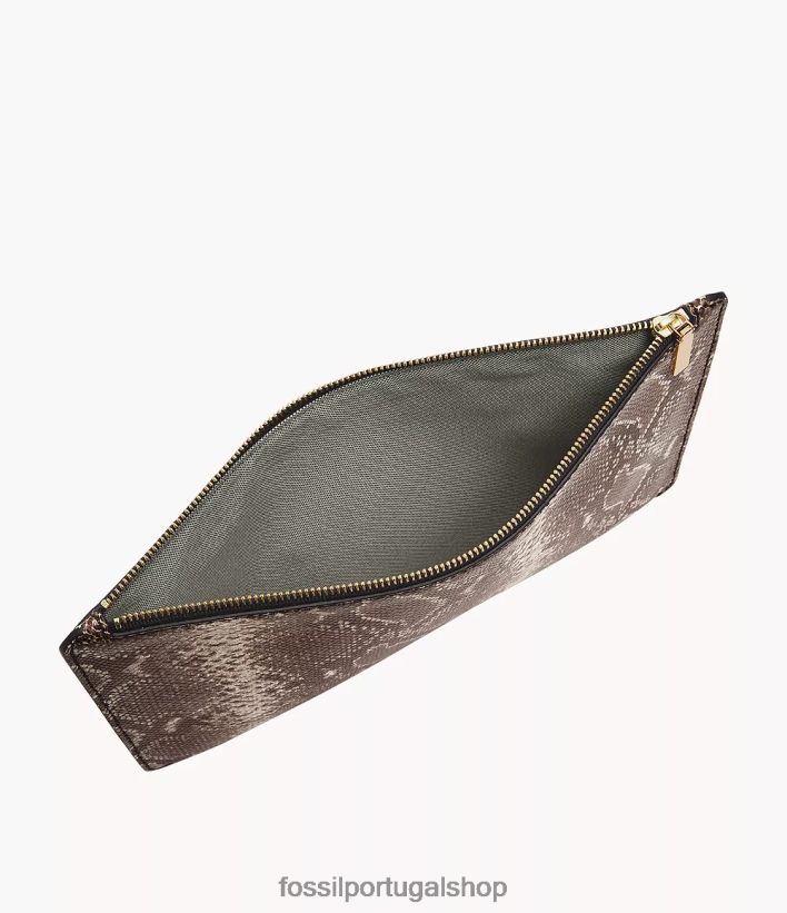 Fossil mulheres bolsa estampa de cobra carteira 40NJ6Z1997
