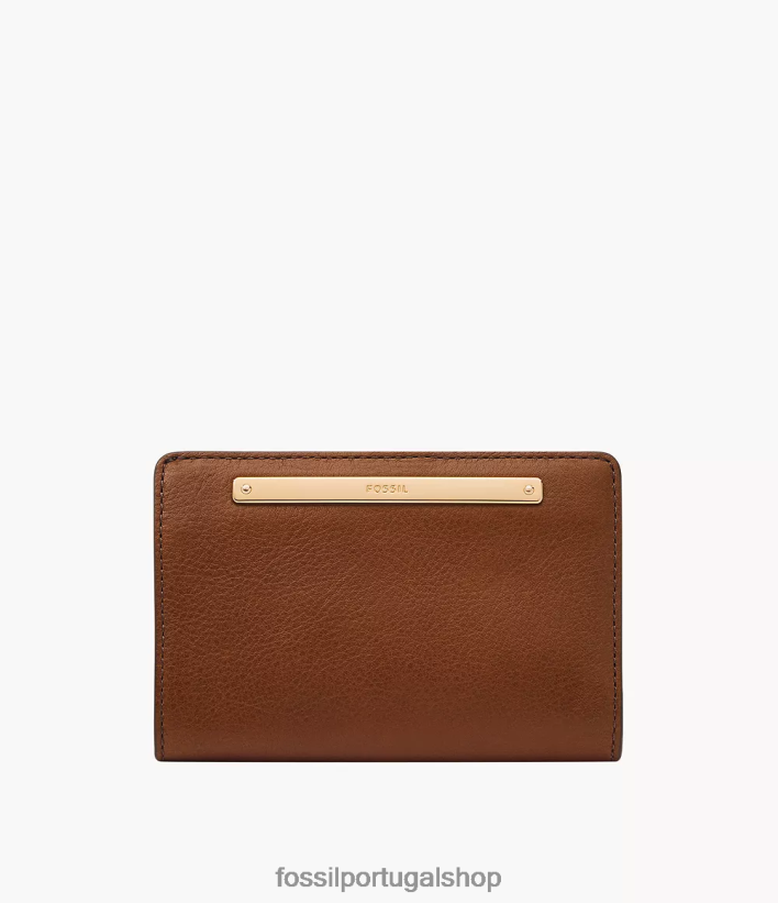 Fossil mulheres liza multifuncional marrom carteira 40NJ6Z745