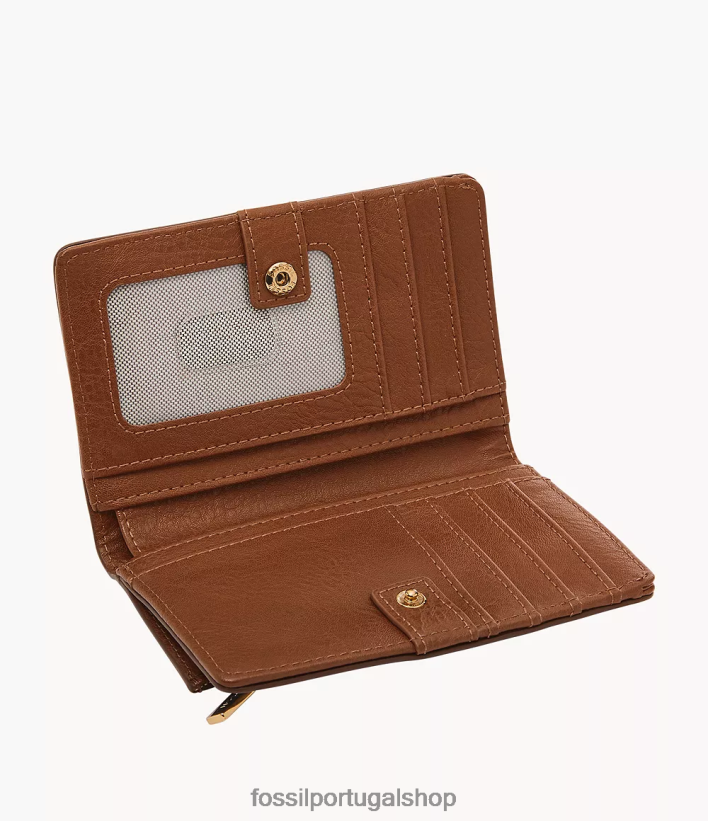 Fossil mulheres liza multifuncional marrom carteira 40NJ6Z745