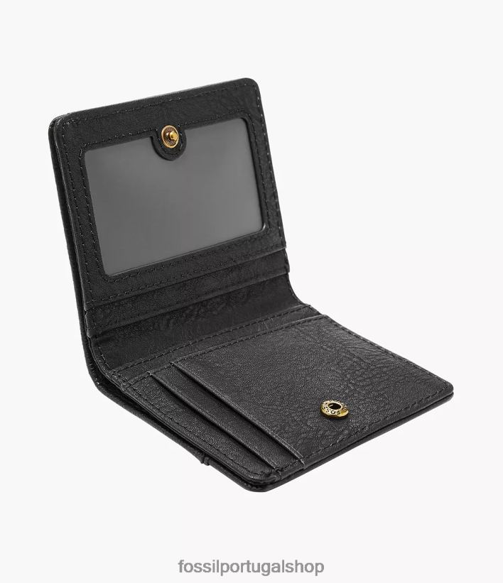 Fossil mulheres multifuncional tara preto carteira 40NJ6Z852