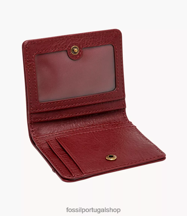 Fossil mulheres multifuncional tara vermelho carteira 40NJ6Z887
