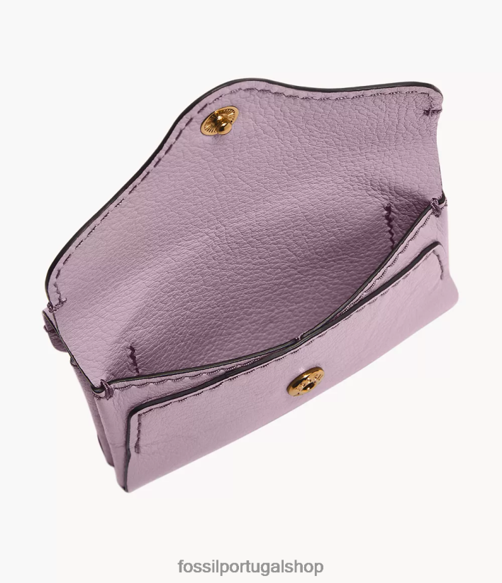 Fossil mulheres caso de cartão de herança roxo carteira 40NJ6Z774