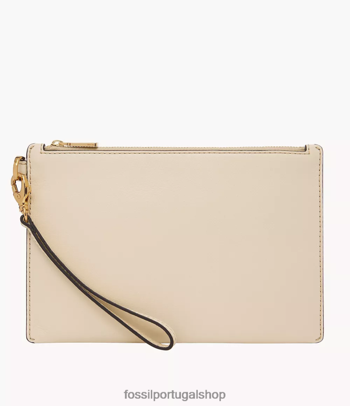 Fossil mulheres pulseira de presente branco carteira 40NJ6Z791