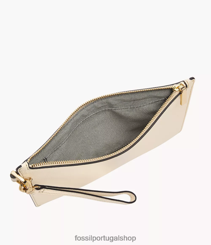 Fossil mulheres pulseira de presente branco carteira 40NJ6Z791