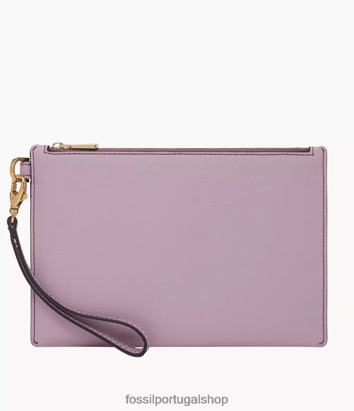 Fossil mulheres pulseira de presente roxo carteira 40NJ6Z792