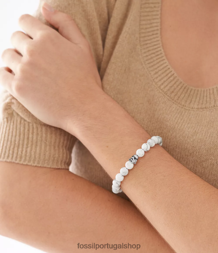 Fossil homens pulseira de miçangas star wars stormtrooper Howlita joia 40NJ6Z1845