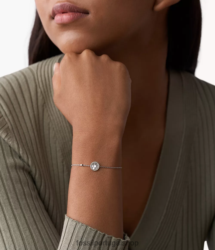 Fossil mulheres pulseira elliott sterling station madrepérola joia 40NJ6Z967