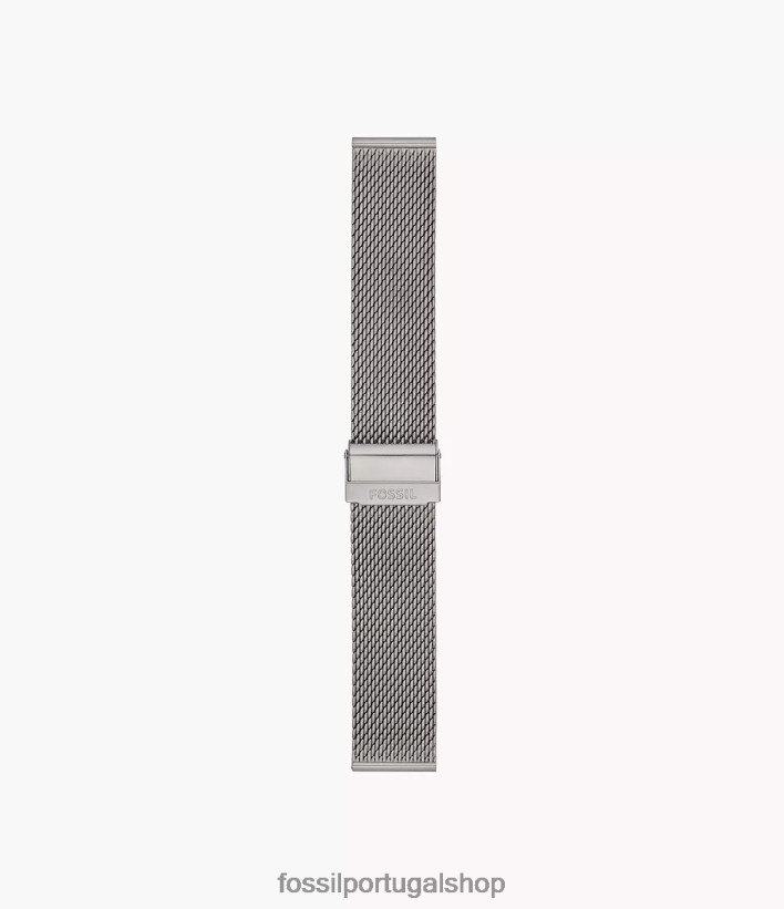 Fossil homens Pulseira de malha de aço de 22 mm inoxidável acessório 40NJ6Z1471