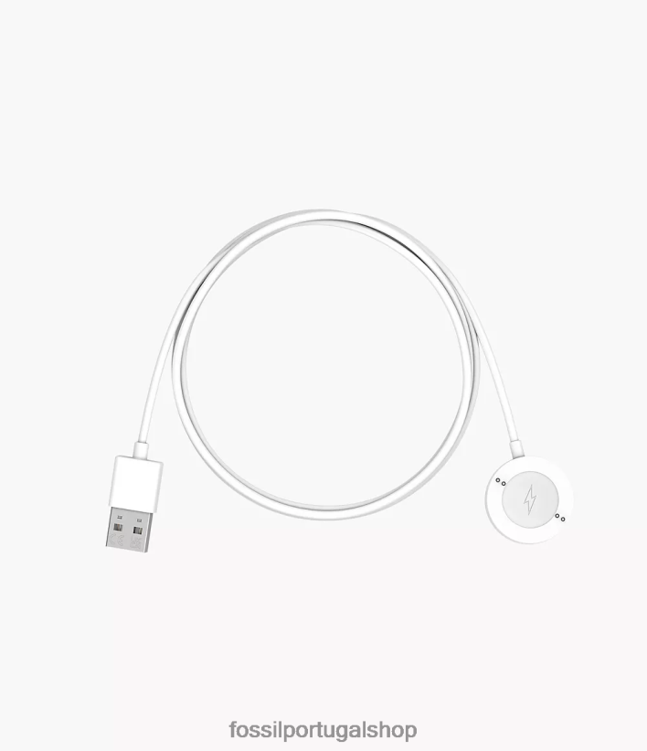 Fossil mulheres carregador rápido smartwatch geração 6 branco assistir 40NJ6Z19