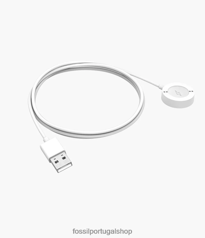 Fossil mulheres carregador rápido smartwatch geração 6 branco assistir 40NJ6Z19