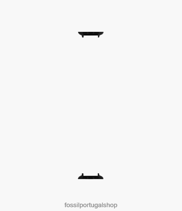 Fossil mulheres Conector de pulseira de aço inoxidável 38mm/40mm/41mm para apple watch preto acessório 40NJ6Z175