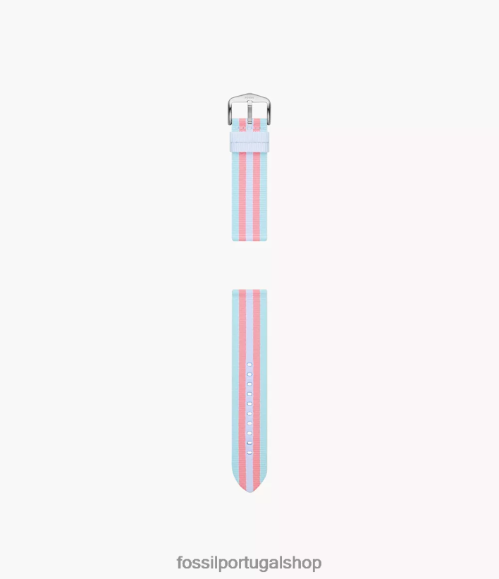 Fossil mulheres Correia de rpet de 22mm multicolorido acessório 40NJ6Z269