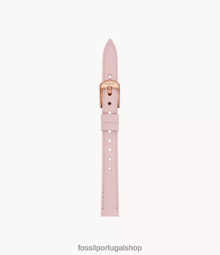 Fossil mulheres Pulseira de couro leve de 12 mm peônia acessório 40NJ6Z121