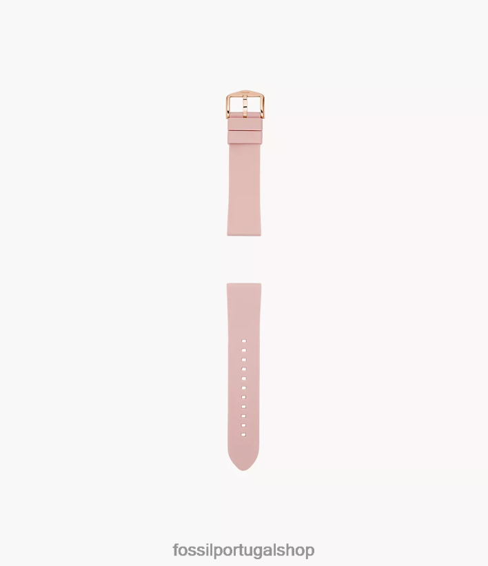 Fossil mulheres Pulseira de silicone de 22 mm corar acessório 40NJ6Z165